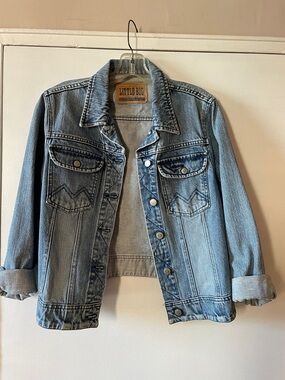 Little Big Light Wash Denim Jacket - Blue